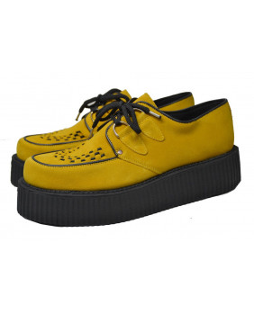 Creepers de suede leather...