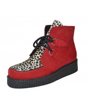 High-top creepers red and...