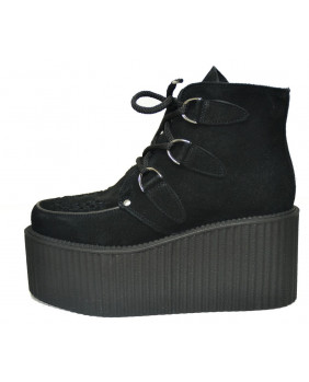 High shoes platform black...