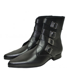 Boots thin black Steelground 