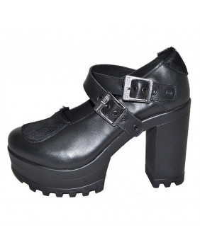 Shoes wedge soles black...