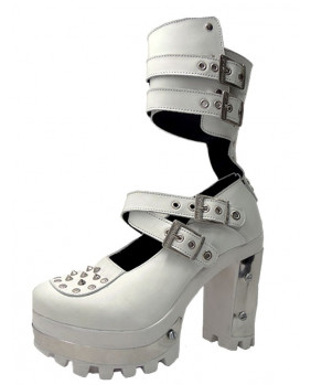 Shoes wedge soles white...