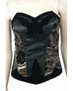 Gothic bustier Obscur Gold