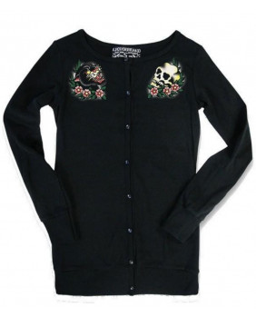 Gothic cardigan PANTHERS