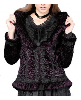 Gothic Noble purple jacket