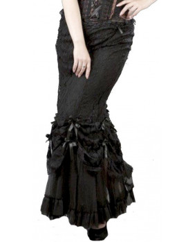 Victorian goth black lace...