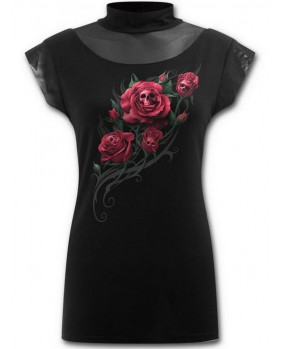 Gothic Death Rose t-shirt