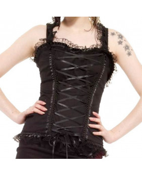 Beauty black gothic bustier...