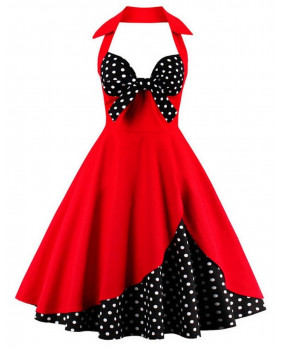 Vintage retro pin-up red...