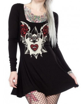 Gothic dress Albino Bat