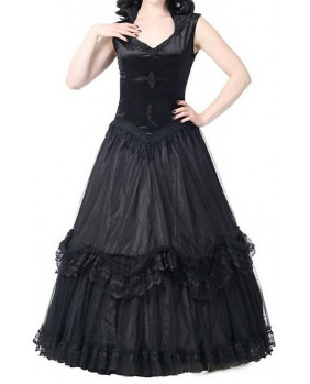 Black Sinister Maxi Dress