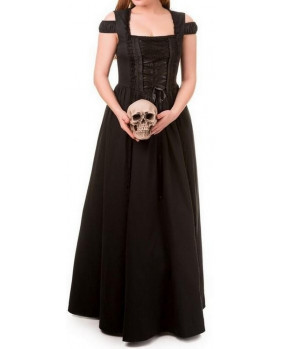 Vestido largo gótico Banned