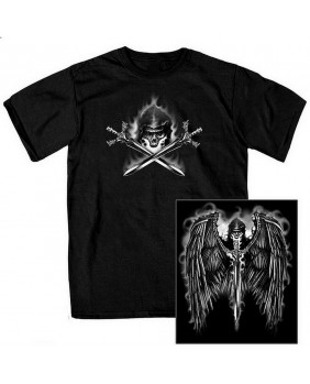 Camiseta Gothic Reaper Wings