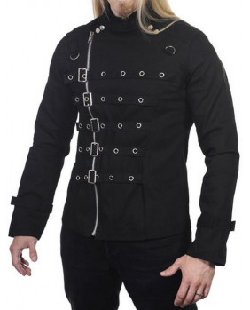 Gothic Metal Buckles Jacket