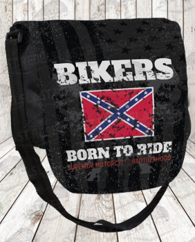 Bag with biker flap Born To...