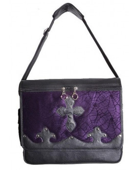 Gothic bag purple