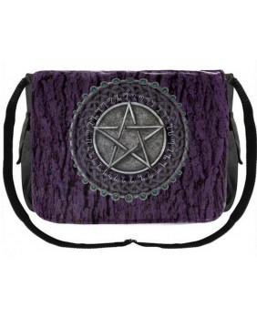 Purple Pentagram Shoulder Bag
