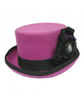 Sombrero rosa victoriano...