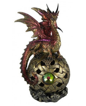Red and gold gothic dragon...