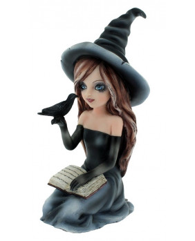 Gothic witch figurine Regan