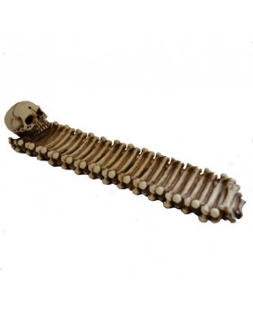 Incense holder with bones
