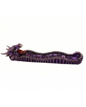 Porte encens dragon violet...
