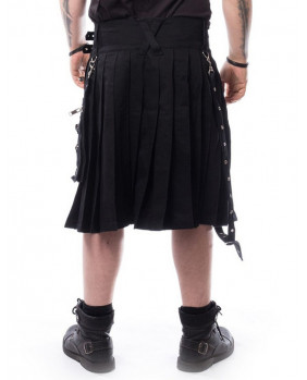 Hommes Gothique Cuir Kilt Rouge Kilt Steampunk Gladiator Kilt Vêtements Vêtements adultes non genrés Jupes et kilts 