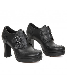 Zapatos NewRock negro en...