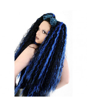 Addition hair Zeena blue goth