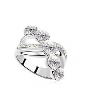 Style ring - platinum plated