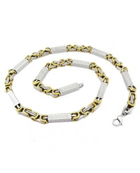 Stainless steel fancy necklace
