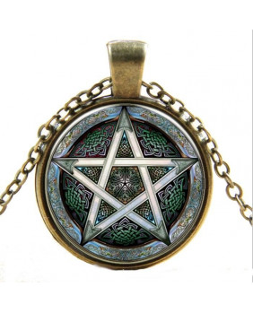 Collier pagan Magical Pentacle