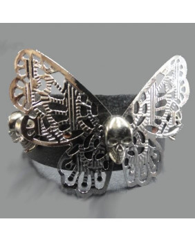 Leather Strap Butterfly