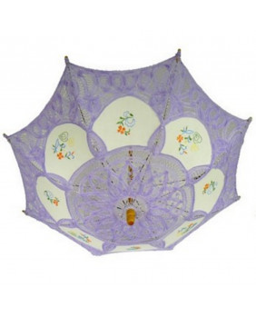 Mini ombrelles gothique violette