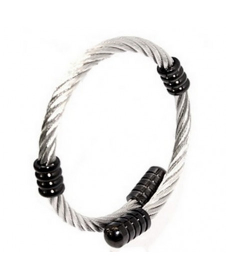 Bracelet cable stainless steel