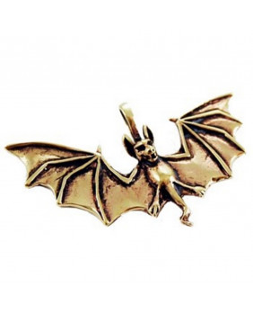 Pendentif gothique Bat bronze