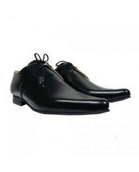 Chaussures noires cuir NEVERMIND 7006BLK/GLACE