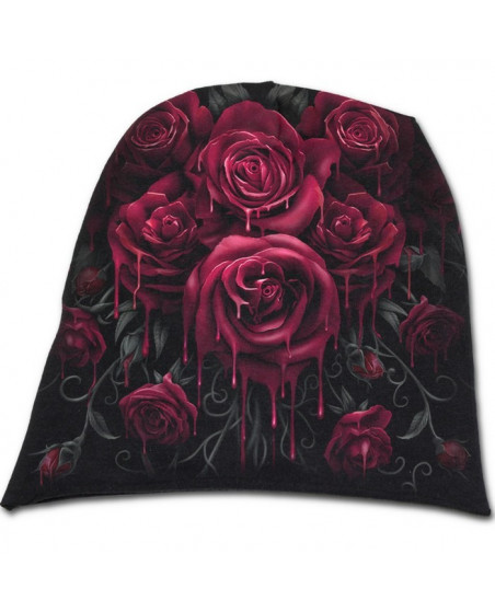 Bonnet gothique Blood Rose
