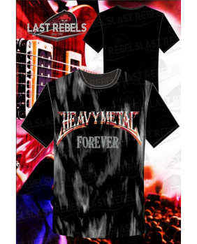 T-Shirt homme Heavy Métal Forever