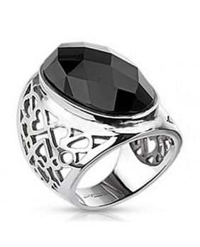 Black onyx ring