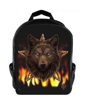 Wild Fire wolf backpack
