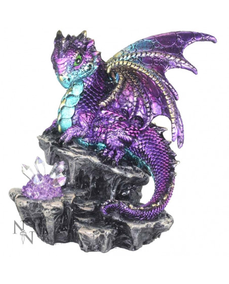 Figurine dragon violet Scython