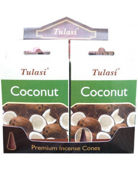 Encens cône Noix de coco Tulasi