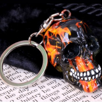 Gothic and rock keyrings