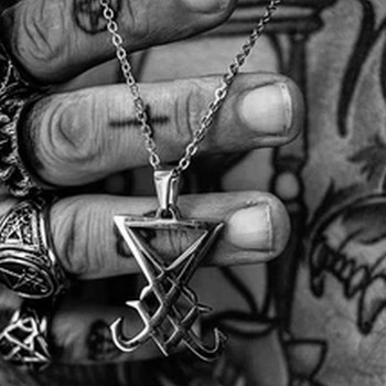 Men's gothic rock biker pendants
