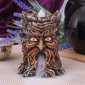 Gothic fantasy incense holders decoration