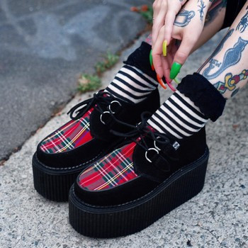 Creepers plateformes pour femme