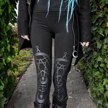 Gothic leggings for women