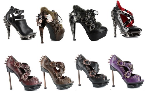 Chaussures steampunk femme
