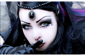 Maquillaje gótico